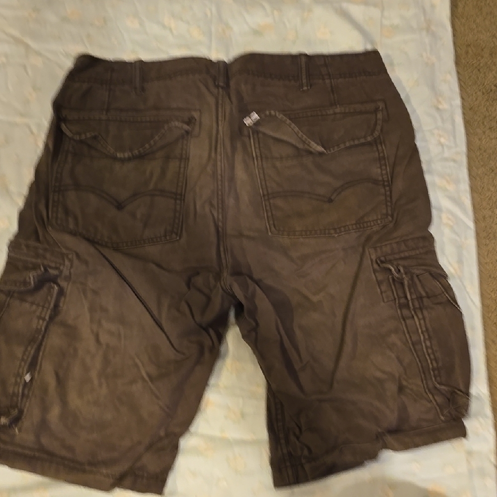 Men's Brown Cargo Shorts